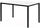 Обеденный стол Millwood Сеул Л 120x70x75 (белый/металл черный) - 