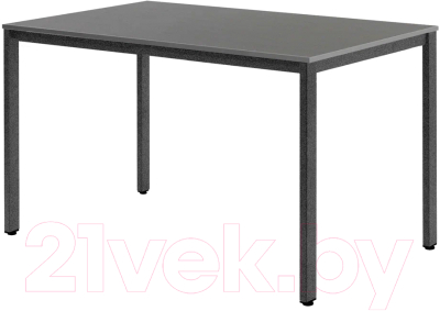 Обеденный стол Millwood Сеул Л 120x70x75 (антрацит/графит)