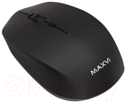 Мышь Maxvi MWS-03 (черный)