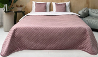 Набор текстиля для спальни Pasionaria Бархат+ 230x240 с наволочками (розовый) - 