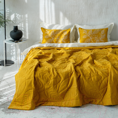 Набор текстиля для спальни Pasionaria Ронда 230x250 с наволочками (желтый)