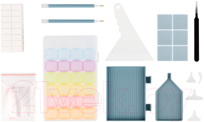 Изображение товара Набор для творчества Три совы Инструменты для алмазной мозаики. Большой / Иам_53380