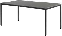 Обеденный стол Millwood Сеул Л 160x80x75 (антрацит/графит) - 