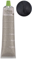 Крем-краска для волос Echos Line Echos Color 1.11 (100мл, иссиня-черный) - 