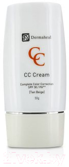 СС-крем Dermaheal CC Cream Tan Beige тон Бежевый