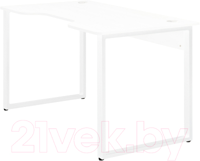 Геймерский стол Millwood Лофт Гонконг ДТ-3 120x70x75 (белый/металл белый)
