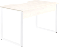 Геймерский стол Millwood Лофт Гонконг ДТ-3 120x70x75 (дуб белый Craft/металл белый) - 