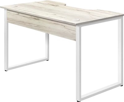 Геймерский стол Millwood Лофт Гонконг ДТ-3 120x70x75 (дуб белый Craft/металл белый) - 