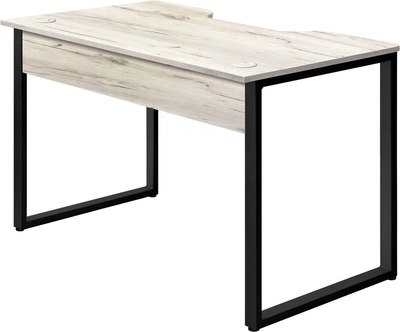 Геймерский стол Millwood Лофт Гонконг ДТ-3 130x70x75 (дуб белый Craft/металл черный) - 