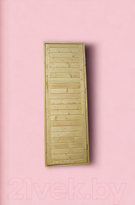 Деревянная дверь для бани КомфортПром 60x200 / 10223348