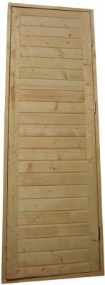 Деревянная дверь для бани КомфортПром 60x200 / 10223348