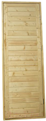Деревянная дверь для бани КомфортПром 60x190 / 10223350