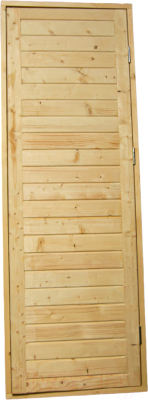 Деревянная дверь для бани КомфортПром 70x190 / 10223351