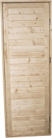 Деревянная дверь для бани КомфортПром 70x180 / 10223353 - 