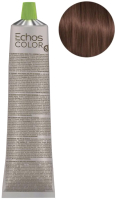 Крем-краска для волос Echos Line Echos Color 6.74 (100мл, темно-русый коричневый медный) - 