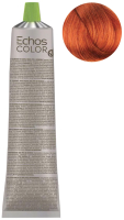 Крем-краска для волос Echos Line Echos Color 7.44 (100мл, средне-русый интенсивный медный) - 