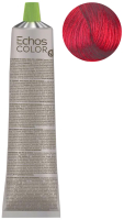 Крем-краска для волос Echos Line Echos Color 6.666 (100мл, темно-русый ультраинтенсивый красный) - 