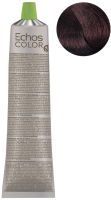 Крем-краска для волос Echos Line Echos Color 4.55 (100мл, средне-каштановый махагон) - 
