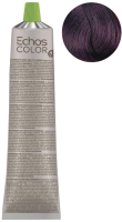 Крем-краска для волос Echos Line Echos Color 5.22 (100мл, светло-каштановый насыщенный фиолетовый) - 