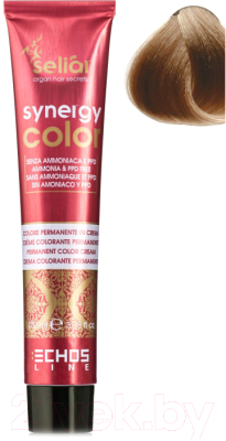 Крем-краска для волос Echos Line Seliar Synergy Color 8.0 (100мл, интенсивный светло-русый)