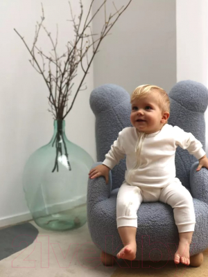 Изображение товара Набор комбинезонов для малышей MOWbaby Birds / 1282 (Milk, р.56)
