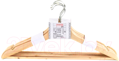 Набор деревянных вешалок-плечиков Home Line BB101910 / 104094 (5шт)