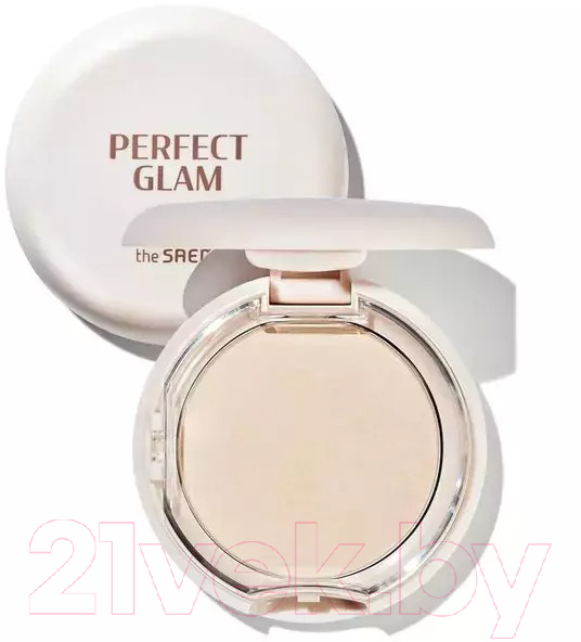 Пудра компактная The Saem Saemmul Perfect Glam Glow Pact Матирующая (9.5г)