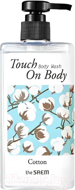 Гель для душа The Saem Touch On Body Cotton Body Wash
