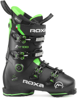 Горнолыжные ботинки Roxa R/FIT 100 GW / 400405 (р.26.5, черный/зеленый) - 