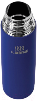 Термос для напитков Laima 605123 (750мл, синий)