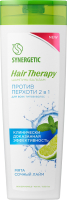 Шампунь для волос Synergetic Hair Therapy Против перхоти 2в1 (400мл) - 