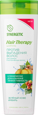 Шампунь для волос Synergetic Hair Therapy Против выпадения волос 2в1 (400мл)