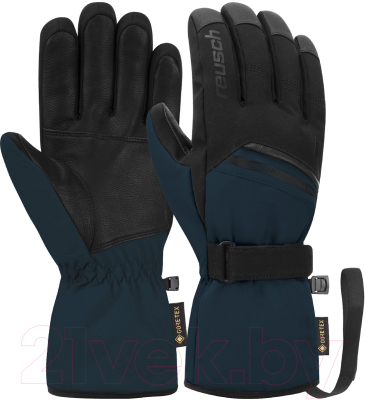 Перчатки лыжные Reusch Morris Gore-Tex / 6201375-4471 (р-р 10.5, Dress Blue/Black)