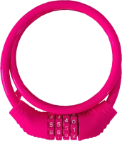 Велозамок Trodos 2201 (кодовый, розовый) - 