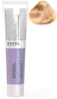 Крем-краска для волос Estel Sensation De Luxe 11/74 (очень светлый блонд коричнево-медный)