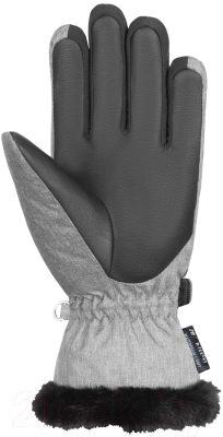 Изображение товара Перчатки лыжные Reusch Luna R-Tex Xt / 6231244-6674 (р-р 8.5, Grey Melange/Black)