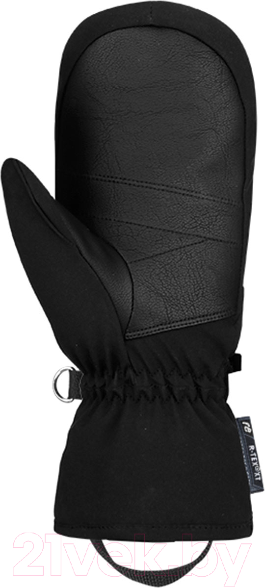 Варежки лыжные Reusch Helena R-Tex Xt / 6331513-7702 (р-р 6.5, Black/Silver) — фото 2