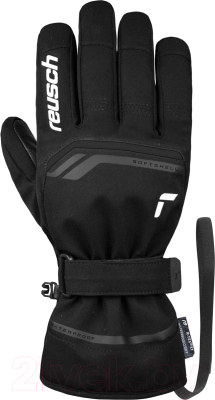 Перчатки лыжные Reusch Primus R-Tex Xt / 6201224-7701 (р-р 10, Black/White)