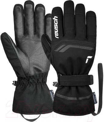 Перчатки лыжные Reusch Primus R-Tex Xt / 6201224-7701 (р-р 10.5, Black/White)