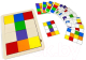 Развивающий игровой набор Крона Мозаика. Разноцветные квадраты / 143-114 - 