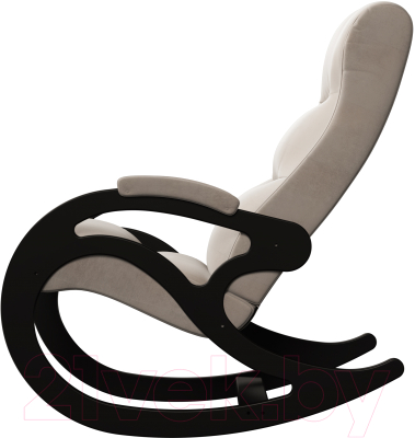 Кресло-качалка Мебелик Каула (ткань mахх 100/венге)