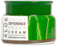 Крем для лица FarmStay Aloe Visible Difference Fresh Cream Освежающий (100г) - 