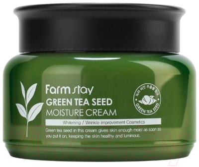 Крем для лица FarmStay Green Tea Seed Moisture Cream Увлажняющий (100мл)