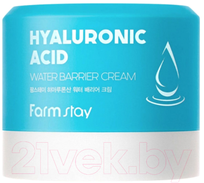 Крем для лица FarmStay Hyaluronic Acid Water Barrier Cream Увлажняющий защитный (80мл)