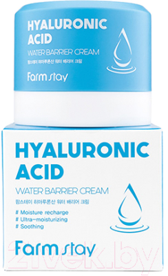 Крем для лица FarmStay Hyaluronic Acid Water Barrier Cream Увлажняющий защитный (80мл)
