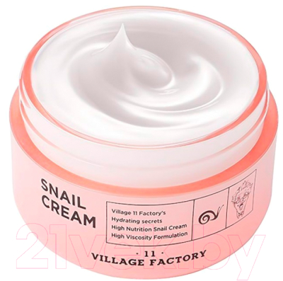 Крем для лица Village 11 Factory Snail Cream С улиточным муцином (50мл)