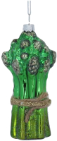 

Елочная игрушка, All Glass. Спаржа / 1942