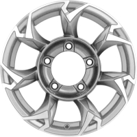 

Литой диск, Гурон 15x5.5" 5x139.7мм DIA 108.1мм ET 5мм AST