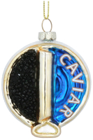 

Елочная игрушка, All Glass. Баночка икры / 1690