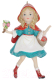Елочная игрушка Gisela Graham Fairy Tales. Красная Шапочка / 11856 -